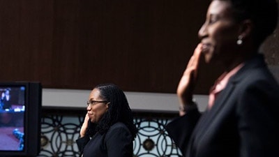 Ketanji Brown Jackson In Court