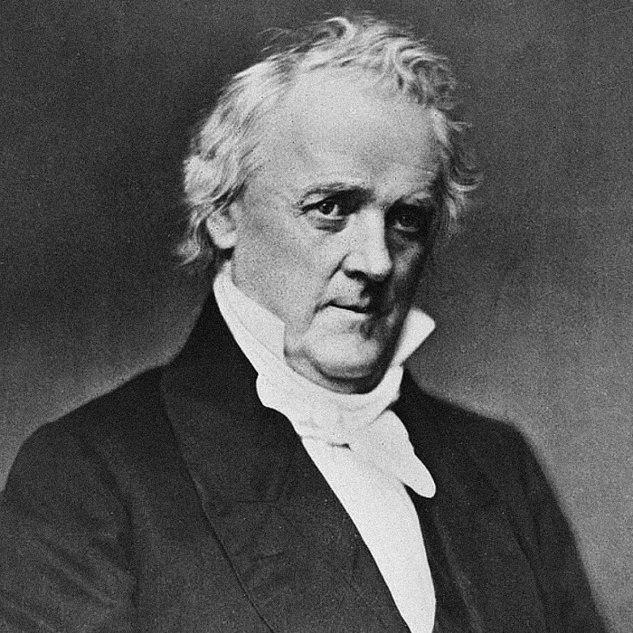 Portrait of James Buchanan, the 15th President of the United States