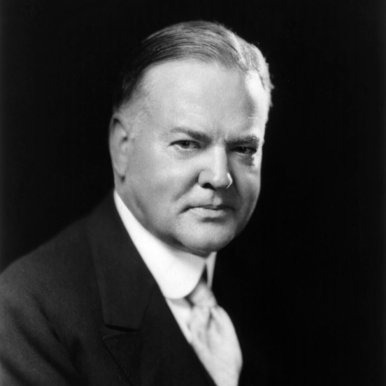 Portrait of Herbert Hoover, the 31st President of the United States