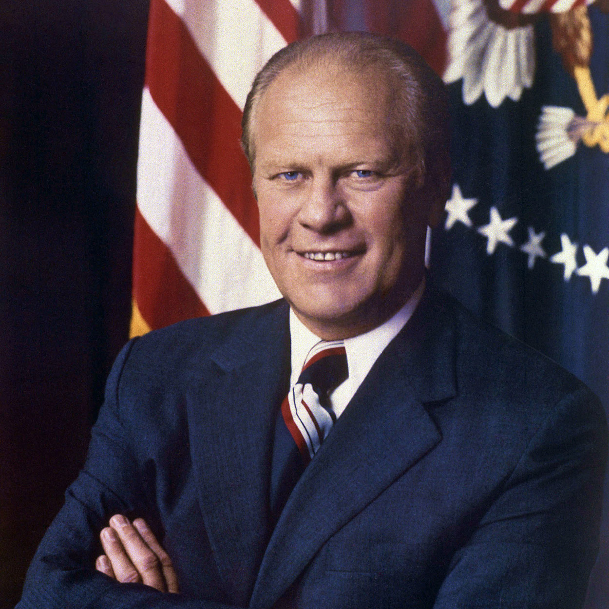 Portrait of Gerald R. Ford, the 38th President of the United States