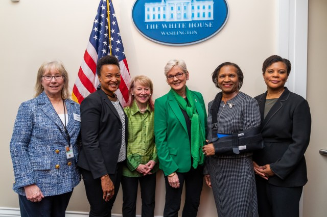 Photo of Fusion Summit Speakers including Energy Secretary Granholm and OSTP head Nelson